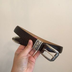 Vintage Brighton Brown Belt